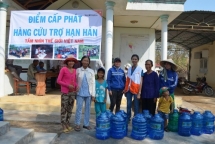 world vision mang nuoc sach cho tre em va nguoi ngheo vung han han