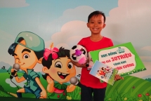 cau be hat dam cuoi duoc vietnam idol kids trao hoc bong