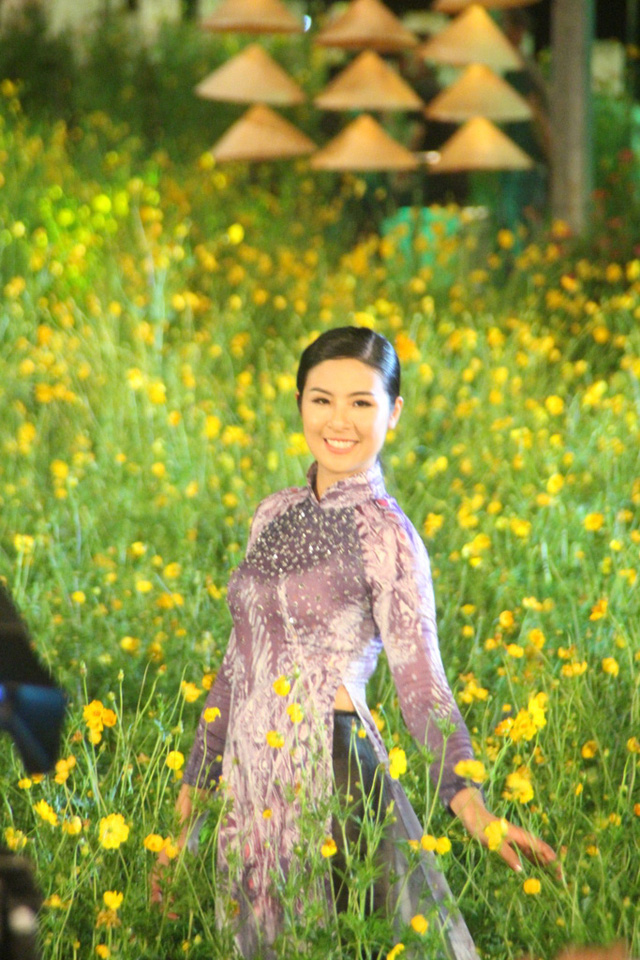 lan dau tien to chuc le hoi ao dai tai festival nghe truyen thong