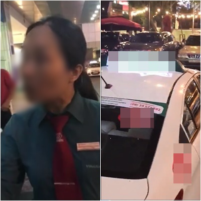 chuyen gay tranh cai co gai buc xuc khi tai xe tu choi vi bat taxi tu ct plaza vao san bay chi 600 met