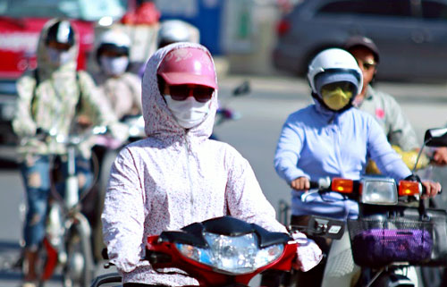thoi tiet nang nong gay gat trong ngay nghi le cuoi cung ha noi cao nhat 37 do