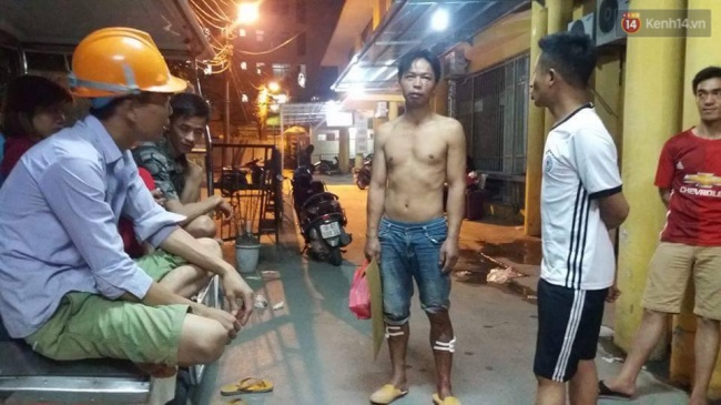 ha noi sap gian giao tai du an khu chung cu cao cap 3 nguoi bi thuong