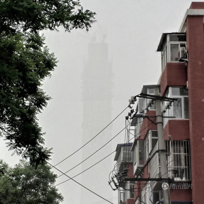 chum anh nhieu thanh pho cua trung quoc bi nhan chim trong cat bui ky luc