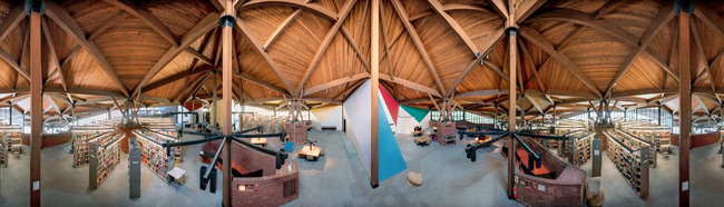 19 thu vien co kien truc tuyet dep tai my