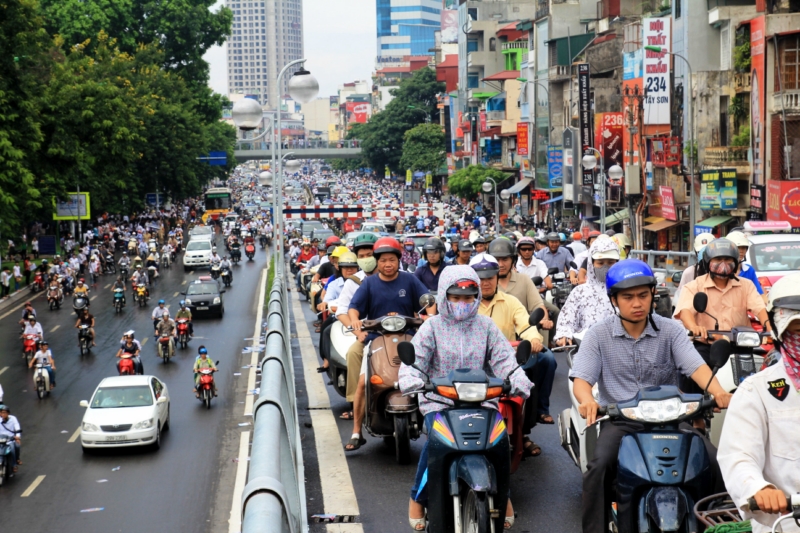 ha noi han che giao thong mot so tuyen duong cho hoi nghi apec