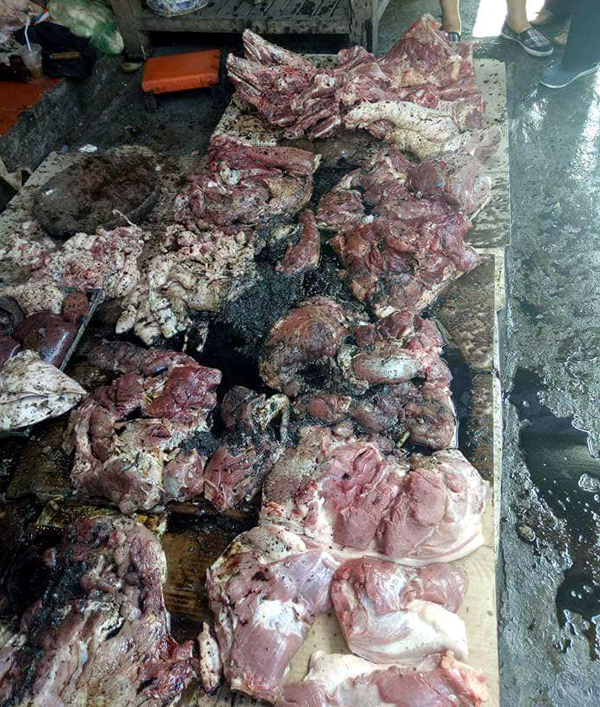 vu tat dau luyn vao sap thit lon buoc dau da xac dinh 2 nguoi phu nu chu muu