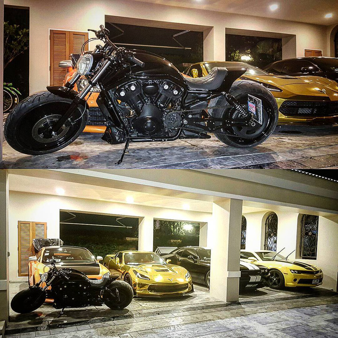 so huu qua nhieu sieu xe dj thai lan nghi ra cach sieu doc nham tiet kiem cho de xe trong nha