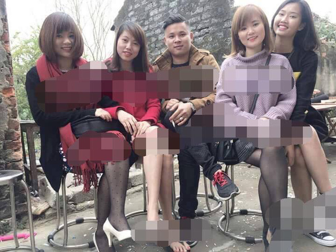 hon ho nho dan mang chinh anh dang len san cung 4 co gai goi cam anh chang nay lai ngam dang vi bi troll