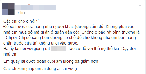 Bị nhắc nhở, nữ tài xế đỗ xe trước cửa nhà người khác còn lớn tiếng văng tục bi nhac nho nu tai xe do xe truoc cua nha nguoi khac con lon tieng vang tuc