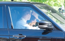 cong nuong kate va hoang tu william lai xe den du dam cuoi bac ty cua em gai