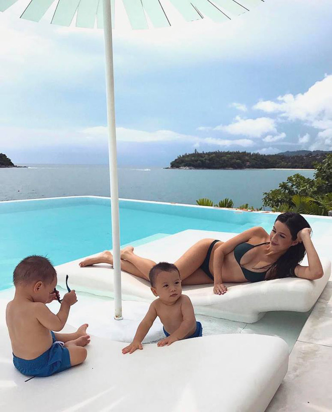 ba me bim sua singapore gay bao facebook viet vi ve dep qua goi cam ve dang chi 3 tuan sau khi sinh doi