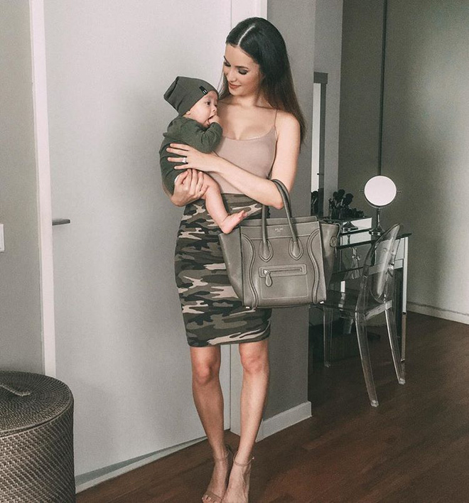 ba me bim sua singapore gay bao facebook viet vi ve dep qua goi cam ve dang chi 3 tuan sau khi sinh doi