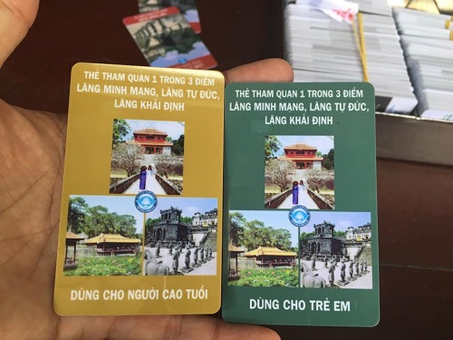 hue chinh thuc ap dung the tu thay ve giay tai cac diem di tich