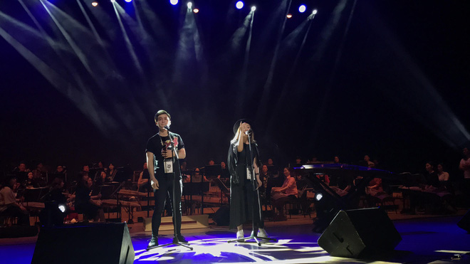 duong hoang yen tham du asia song festival tai han quoc