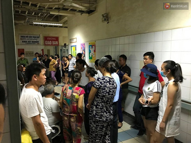 vu 6 nguoi tu vong nghi do soc phan ve cac benh nhan dong loat buon non soc ho hap trong khi chay than