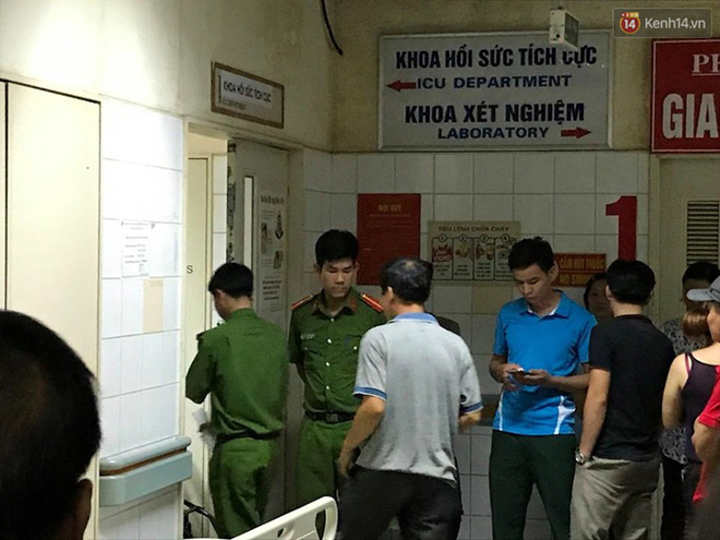 vu 6 nguoi tu vong nghi do soc phan ve cac benh nhan dong loat buon non soc ho hap trong khi chay than