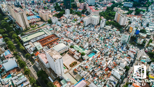 20 khu dat vang tai trung tam tphcm nhin tu tren cao nhieu du an van dang an binh bat dong