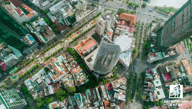 20 khu dat vang tai trung tam tphcm nhin tu tren cao nhieu du an van dang an binh bat dong