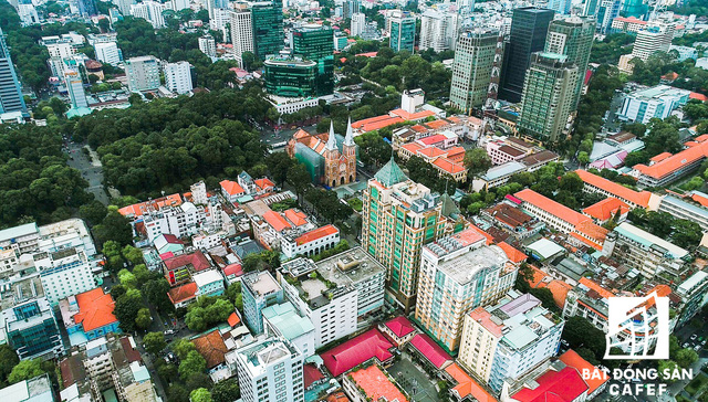 20 khu dat vang tai trung tam tphcm nhin tu tren cao nhieu du an van dang an binh bat dong