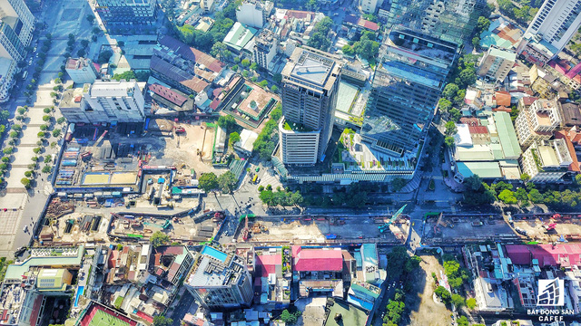 20 khu dat vang tai trung tam tphcm nhin tu tren cao nhieu du an van dang an binh bat dong