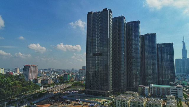 20 khu dat vang tai trung tam tphcm nhin tu tren cao nhieu du an van dang an binh bat dong