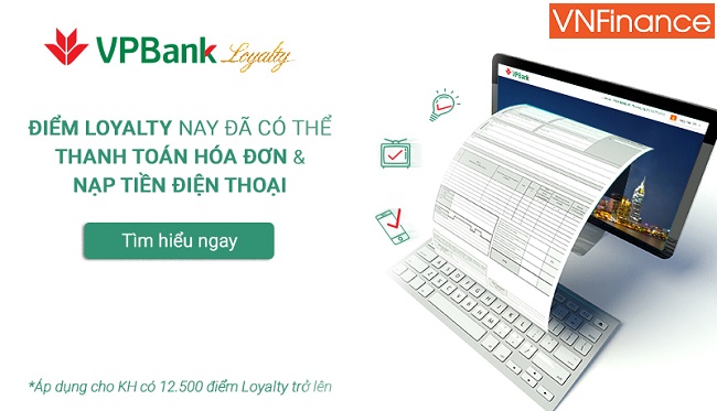 vpbank ra mat tinh nang thanh toan hoa don bang diem thuong icash