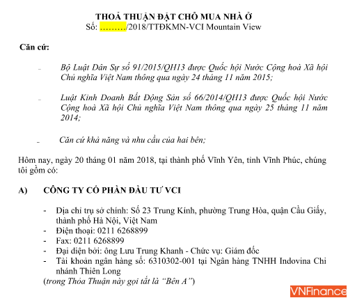 bi so xay dung canh bao du an vci mountain view van ram ro chao ban