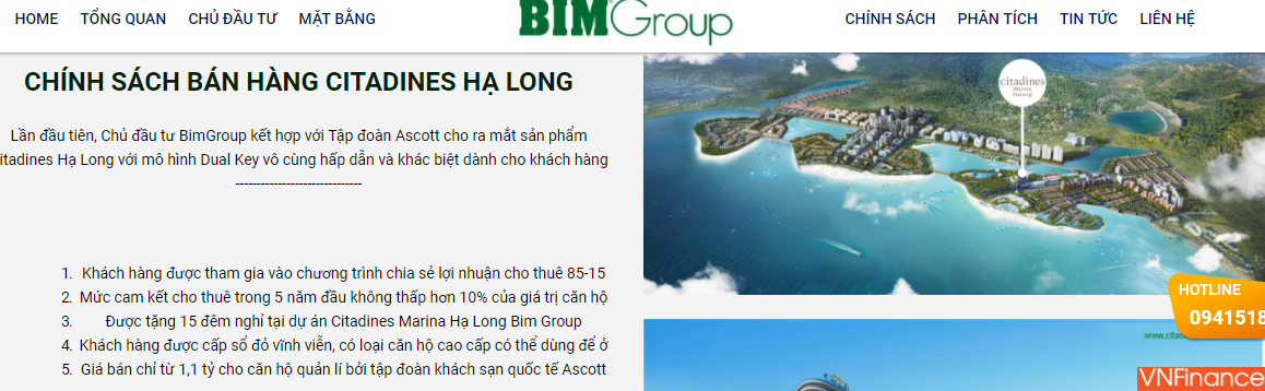 bim group ngang nhien ban can ho citadines marina ha long khi chua du dieu kien