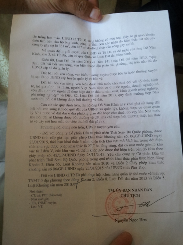 bai 2 ubnd huyen phu ninh to chuc hoi nghi lam ro van de bao neu