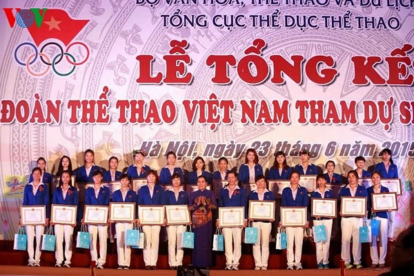 tong ket sea games 28 the thao viet nam vuot xa chi tieu