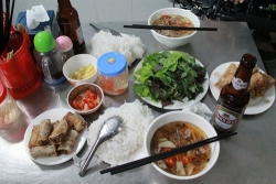 bun cha obama dat hang o singapore