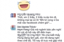 mot bac si mat sat nha bao tren mang xa hoi facebook