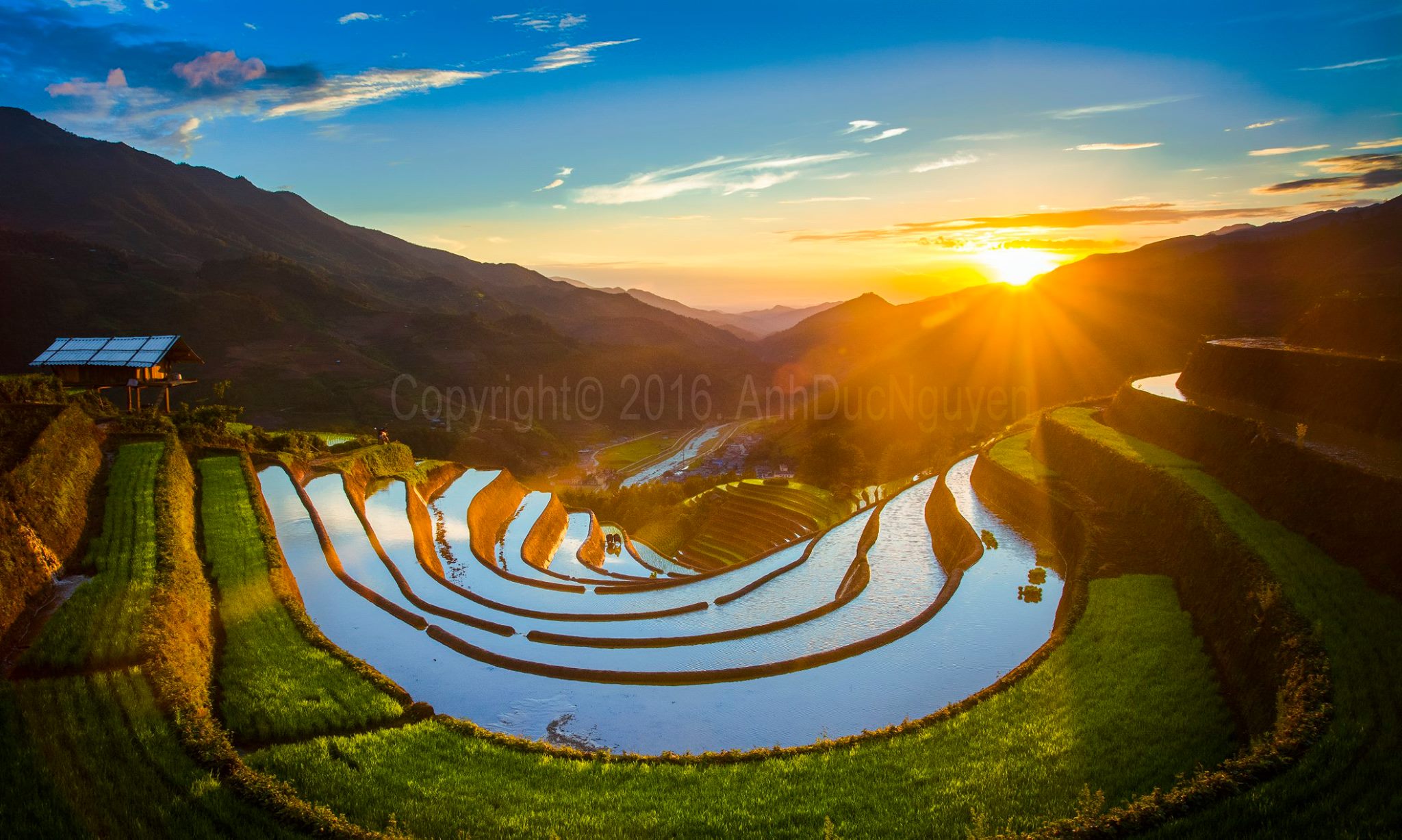 ngam thien duong ruong bac thang mu cang chai mua guong soi