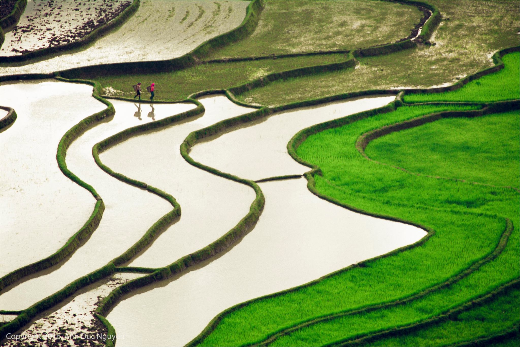 ngam thien duong ruong bac thang mu cang chai mua guong soi