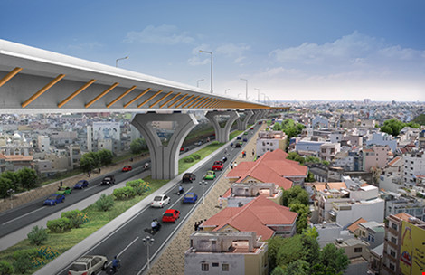 tphcm chuan bi xay tuyen duong nghin ti noi trung tam voi san bay tan son nhat