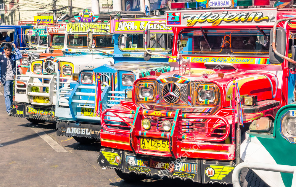 jeepney bieu tuong van hoa duong pho o phillipines sap bien mat
