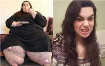 cu lot xac ngoan muc cua co gai xinh dep nang gan 300kg phai len may bay bang xe day hang