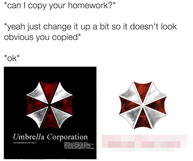 mot phong kham da o sai gon bi to chom logo cua cong ty umbrella trong bo phim noi tieng resident evil