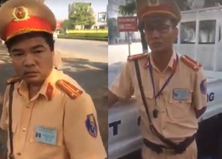 nguoi la bi to danh tai xe o to khi dang lam viec voi csgt vinh phuc bi de doa