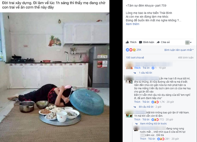 bat khoc roi bat cuoi chinh la hai cam xuc cua cu dan mang sau khi xem xong buc anh me cho com nay