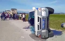 khai nhan cua giam doc cong ty ve sy dieu khien o to fortuner tong lat xe csgt