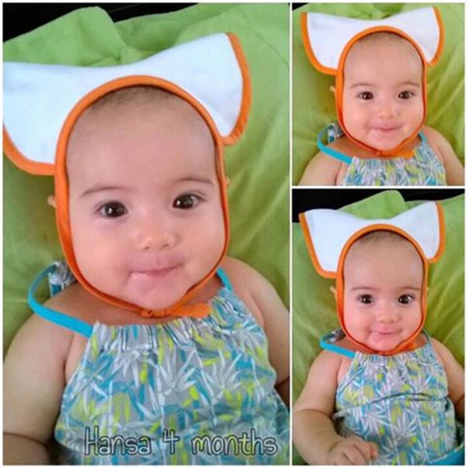 ve xinh xan de thuong cua thien than lai 1 tuoi don tim cu dan mang thai lan