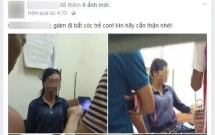nghe an xon xao clip nguoi dan vay bat nguoi phu nu nghi bat coc tre em