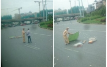 ha noi xe bon keo le xe dap dien co gai tre tu vong tai cho