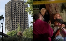 hinh anh be gai 4 tuoi duoc nguoi di duong bat trung sau khi duoc me nem tu toa thap dang chay o london