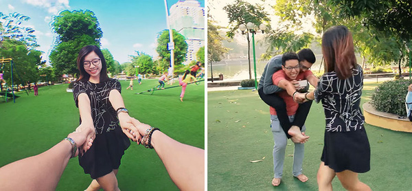 cuoi khong nhat duoc mom khi xem qua trinh san sinh ra cac buc anh ngan like tren mang xa hoi