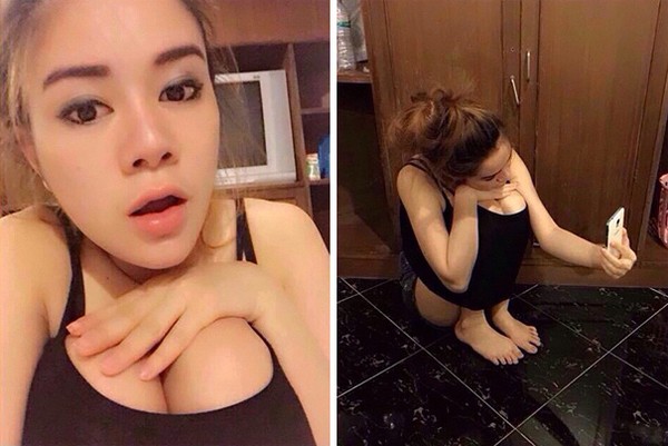 cuoi khong nhat duoc mom khi xem qua trinh san sinh ra cac buc anh ngan like tren mang xa hoi