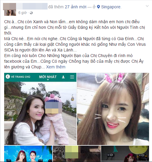 sau scandal cap ke em gai cong vinh lai vuong nghi an de quen vay ao tren o to chong nguoi de treu nguoi
