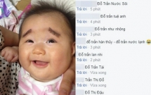 cuoi khong nhat duoc mom voi cai ket dang cua me bau khi nho dan mang dat ten cho con trai ho do