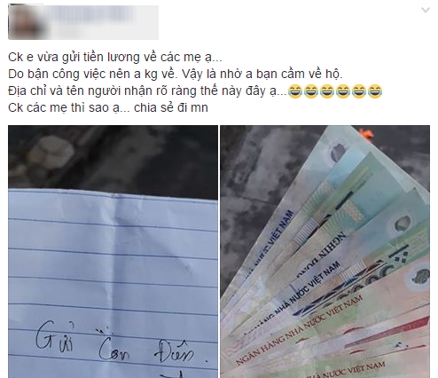 chong cong nap luong cuoi thang tien the gui thu goi vo la con dien vo khong gian ma con len mang khoe